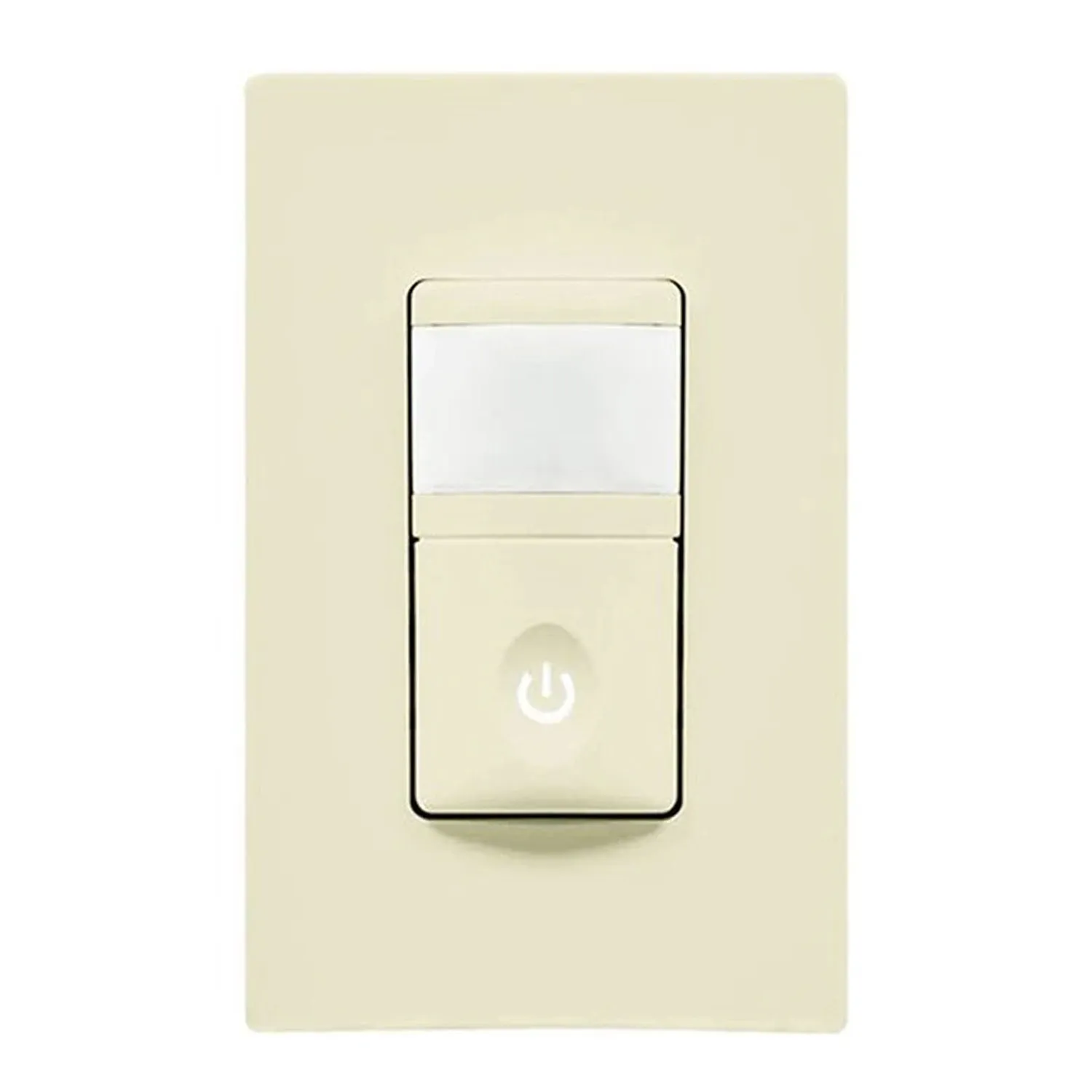 120V Vacancy Motion Sensor Light Switch Single Pole Light Almond