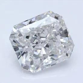 4.08 Carat, Radiant Cut, H Color, VS2 Clarity, Lab Grown Loose Diamond CVD | IGI Certified