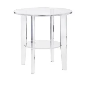 ACRYLIC ACCENT TABLE