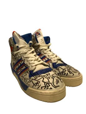 adidas/Hi-Sneakers/US 10/Stripe/MLT/Keith Haring