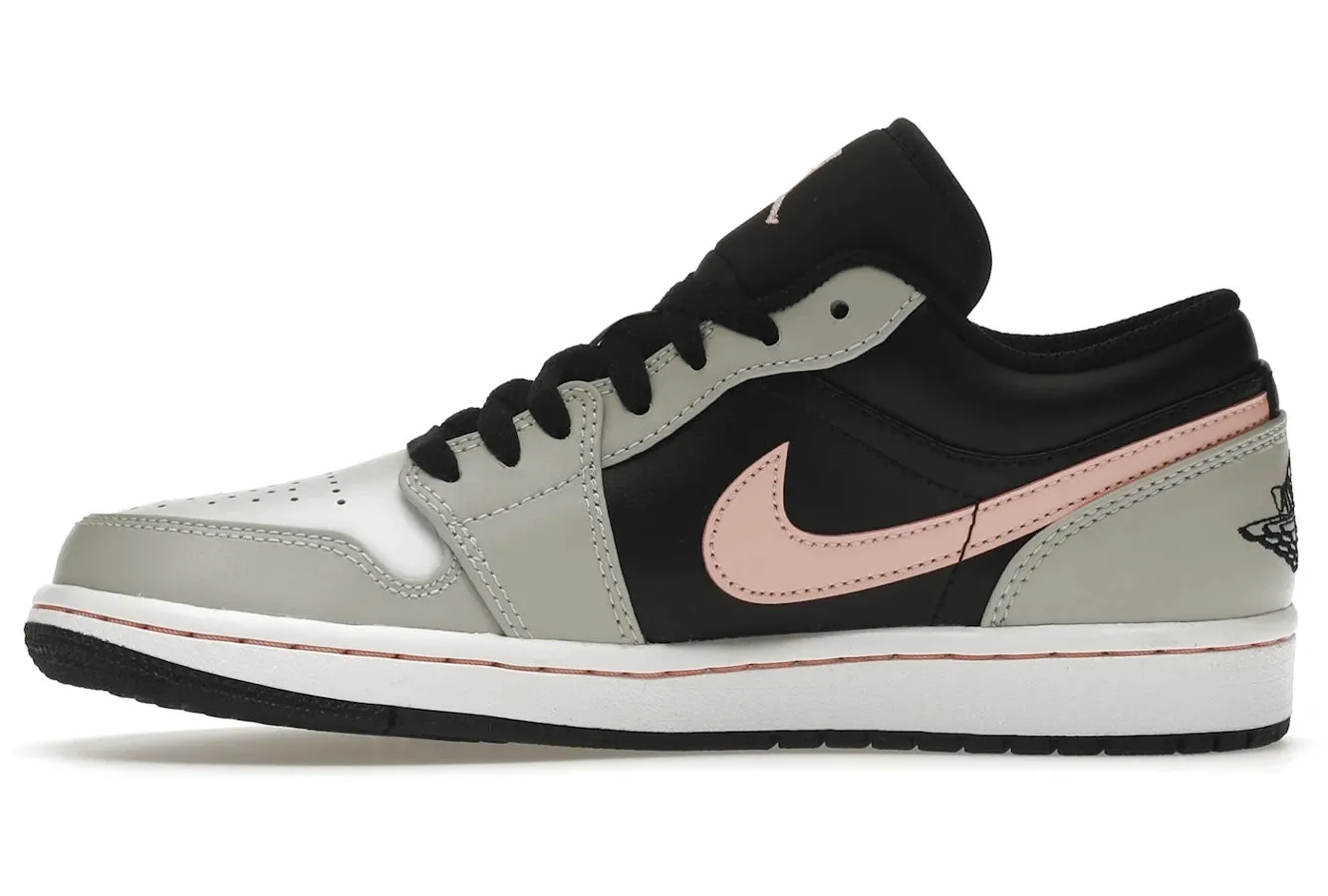 Air Jordan 1 Low Black Grey Pink