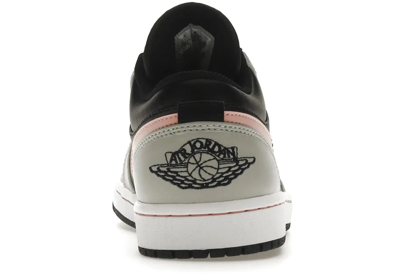 Air Jordan 1 Low Black Grey Pink