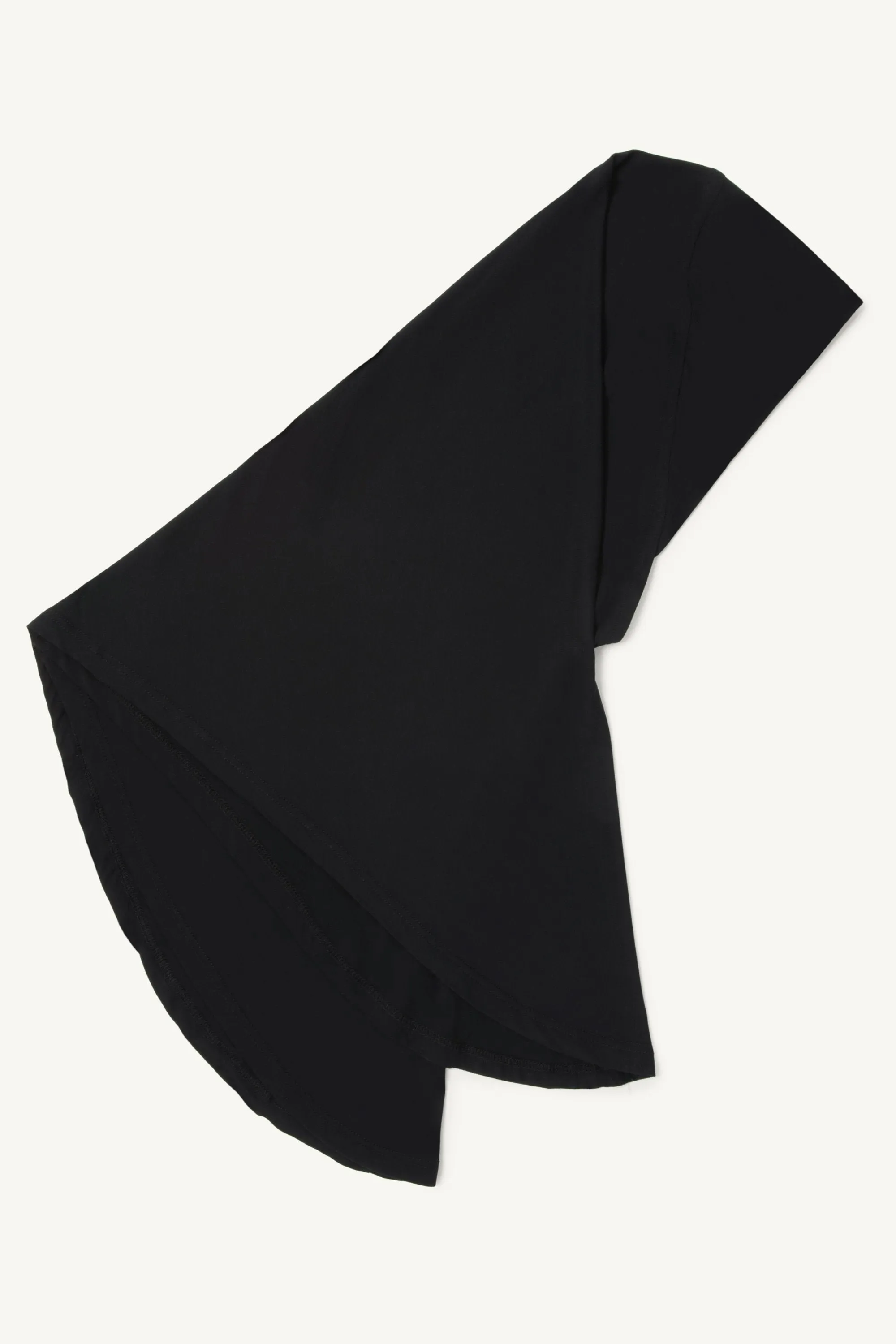 Amira Bamboo Jersey Instant Hijab - Black