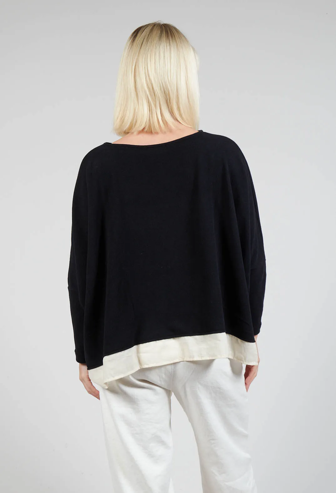 Bamboo M Jumper In Nero