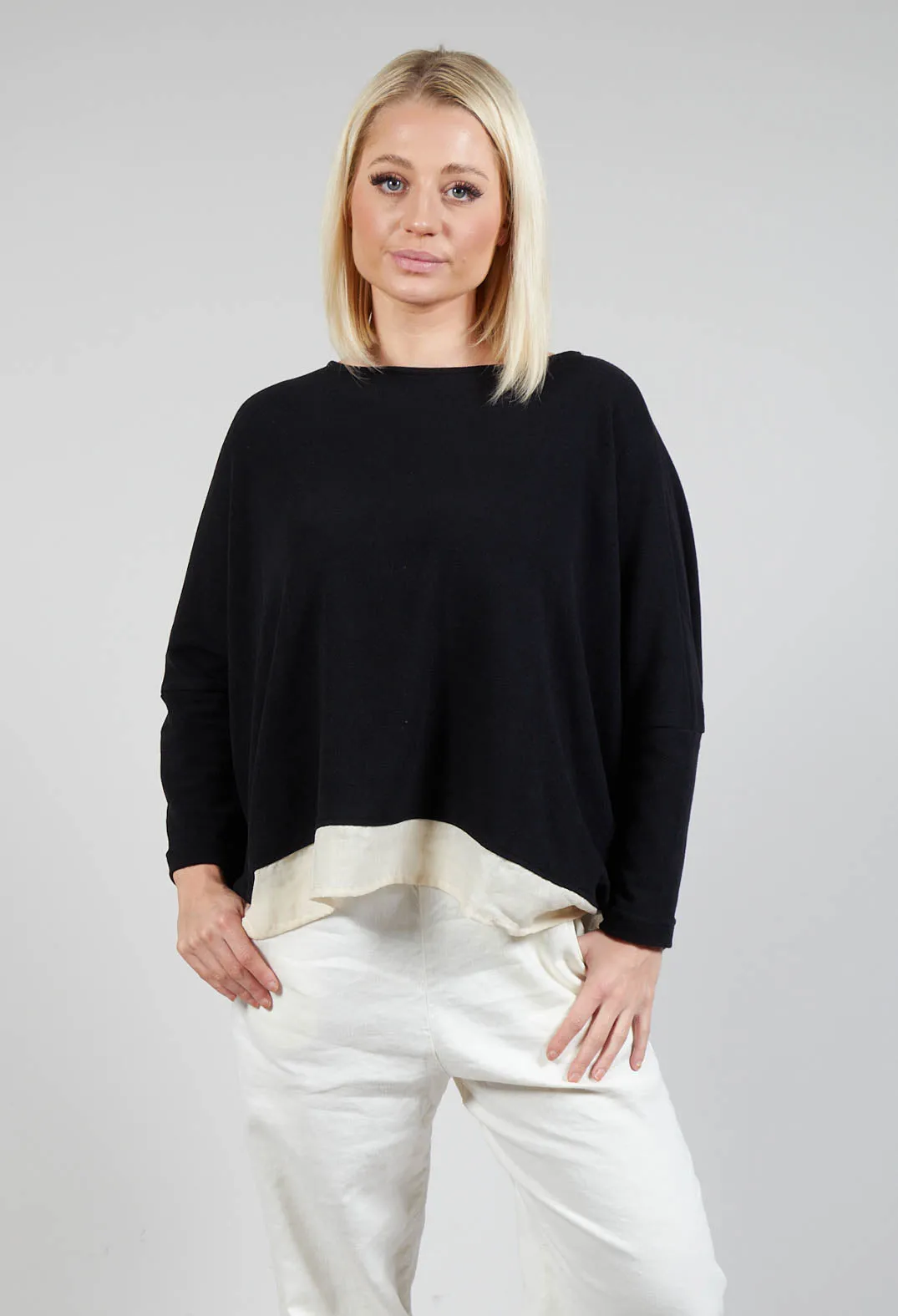 Bamboo M Jumper In Nero