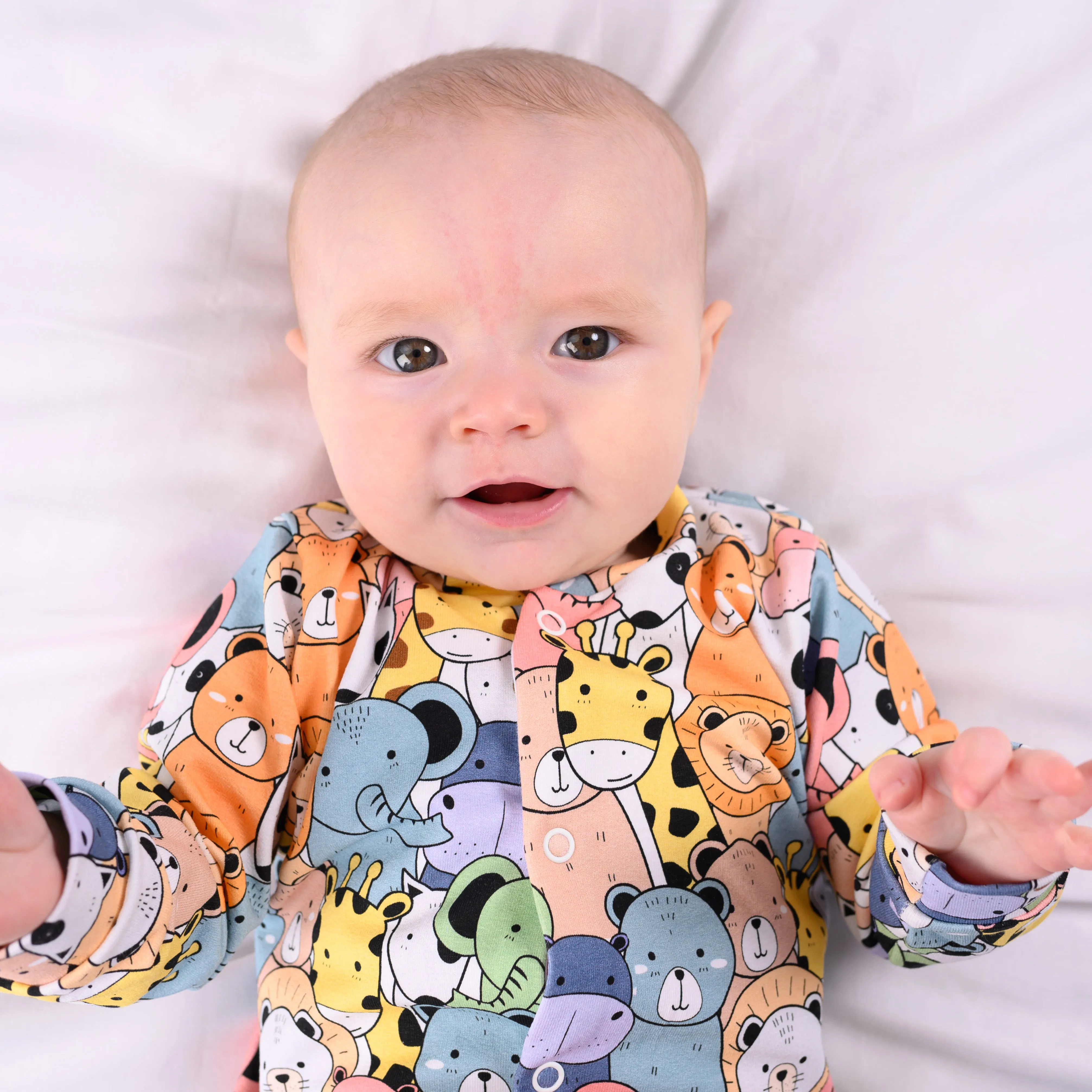 Bedtime Buddies cotton sleepsuit