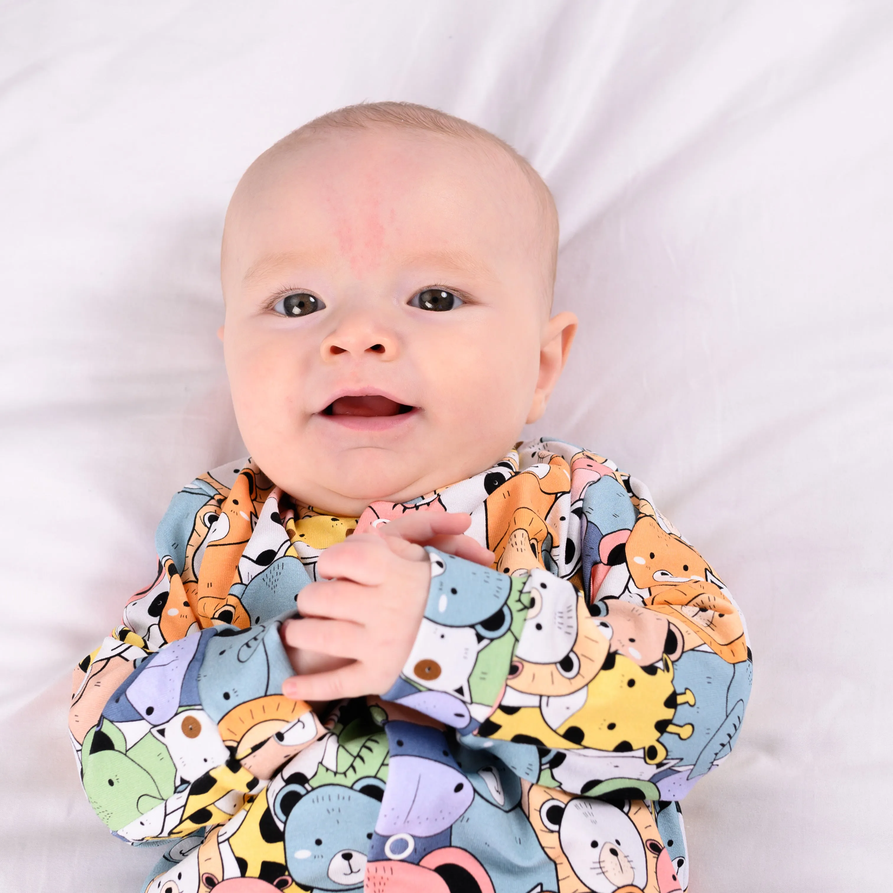 Bedtime Buddies cotton sleepsuit