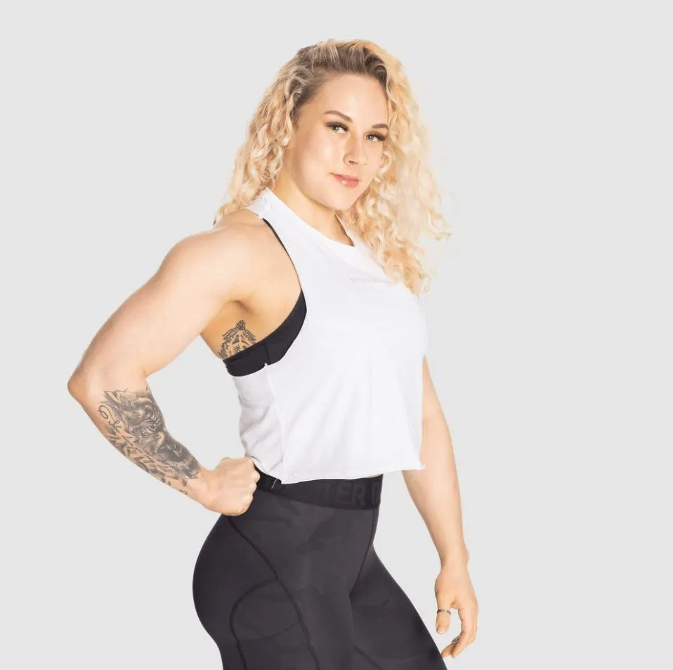 Better Bodies Fluid Loose Racerback - White