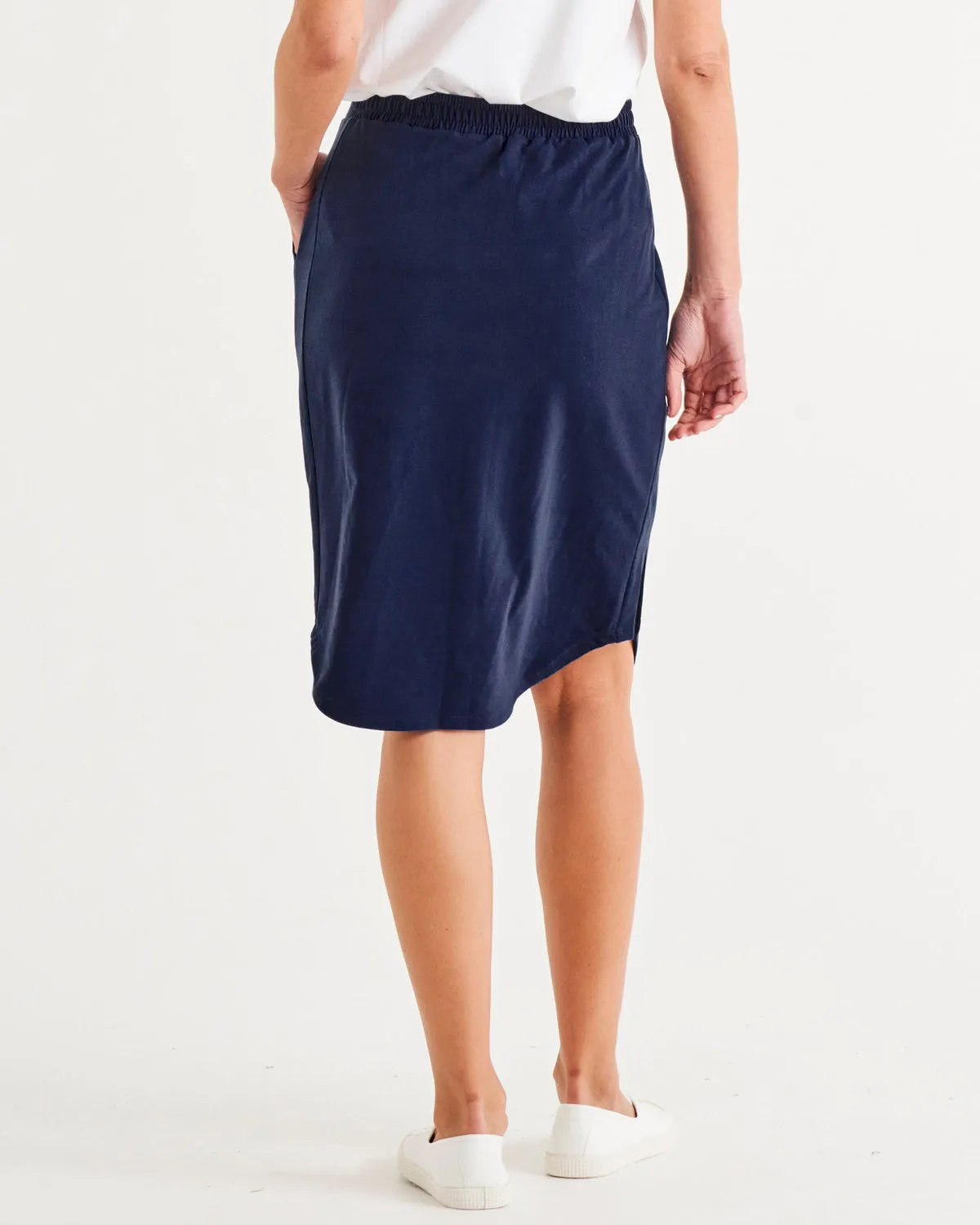 Betty Basics Evie Skirt Navy