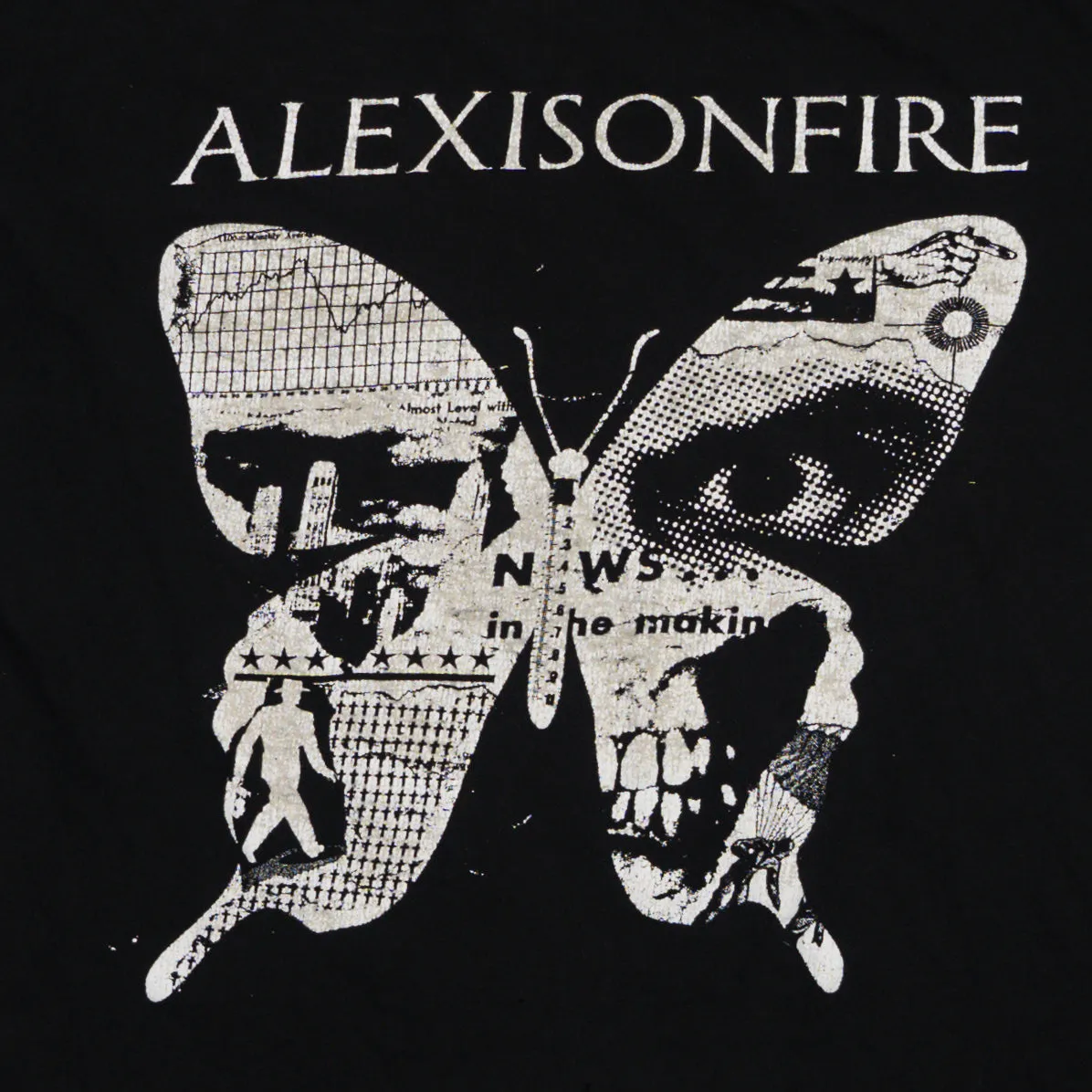 Black Alexisonfire Graphic Tee (M)