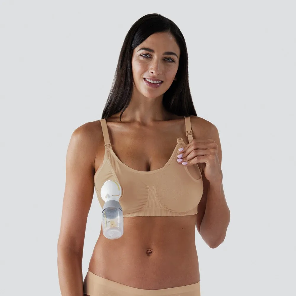 Bravado Designs 2 in 1 Pumping and Nursing Bra - Butterscotch