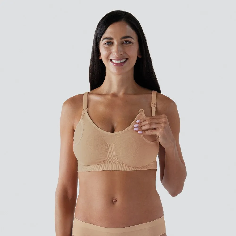 Bravado Designs 2 in 1 Pumping and Nursing Bra - Butterscotch