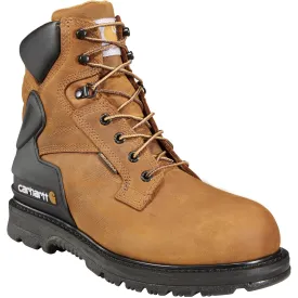 Carhartt Men's 6" Steel Toe Waterproof Work Boot - Brown - CMW6220