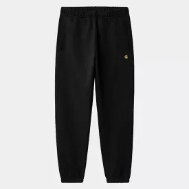 Carhartt WIP - Chase Sweat Pant - Black / Gold