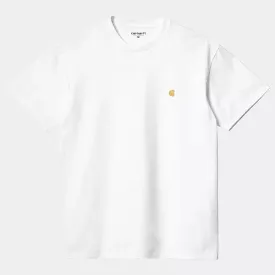 Carhartt WIP - Chase T-Shirt - White / Gold