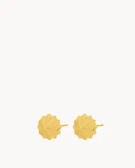 Carnation Stud Earrings, Gold