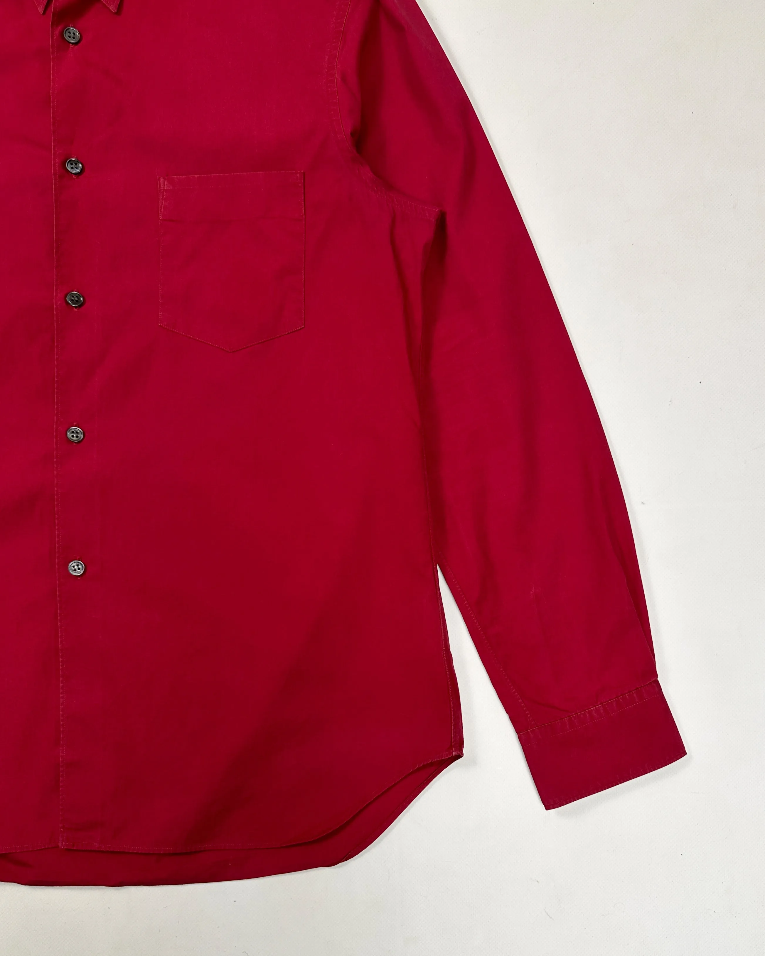 Comme des Garçons Red Wine Shirt 2001