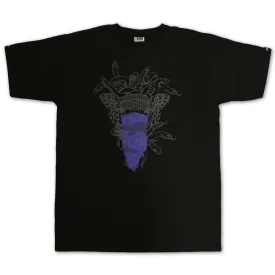 Crooks & Castles Medusa Speckle Tiger T-shirt Black