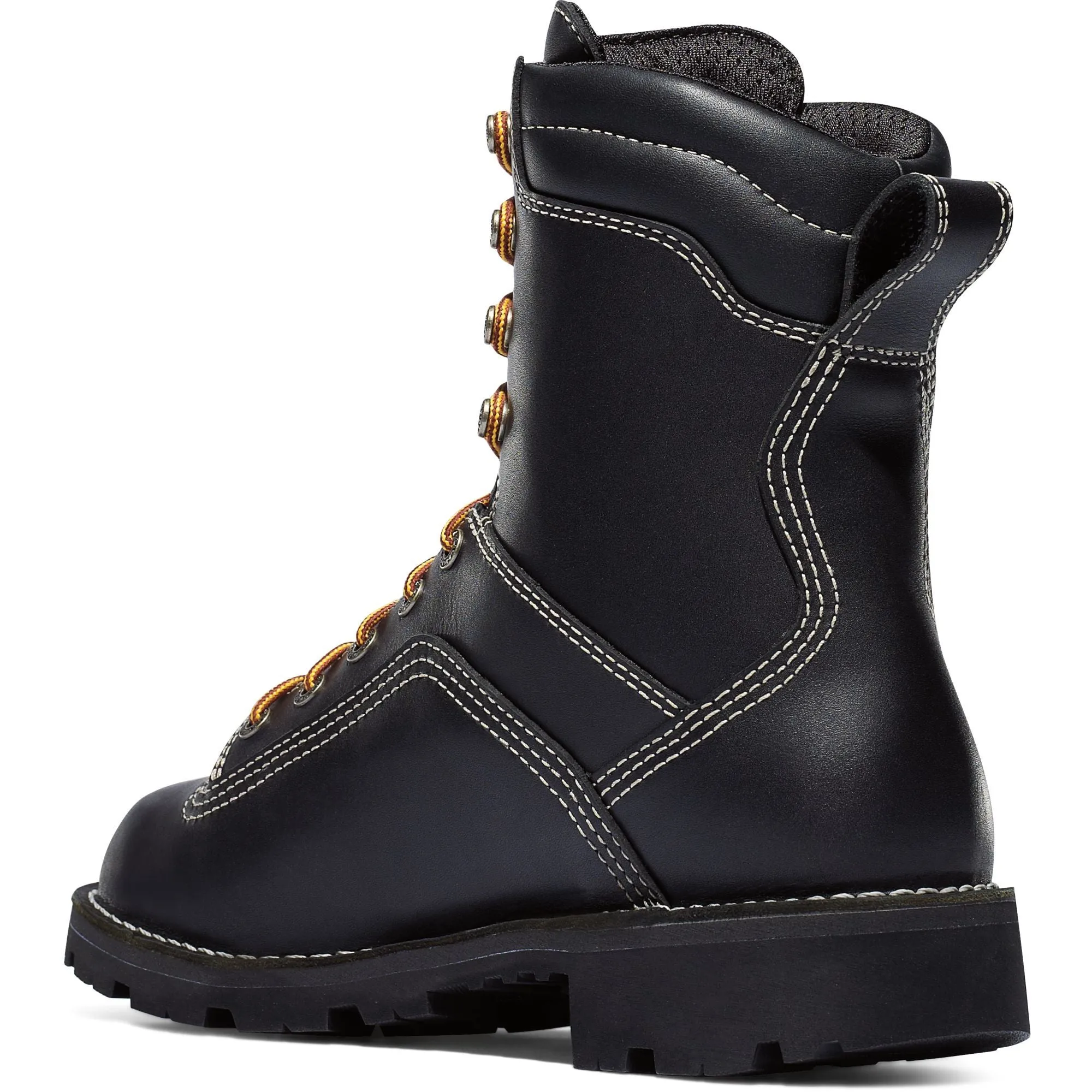 Danner Men's Quarry USA Made 8" Alloy Toe WP Work Boot - Black - 17311