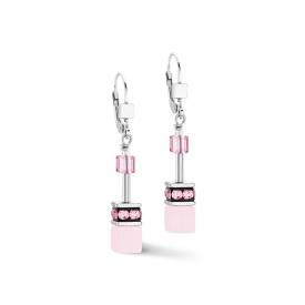 GeoCUBE® Iconic Precious earrings rose