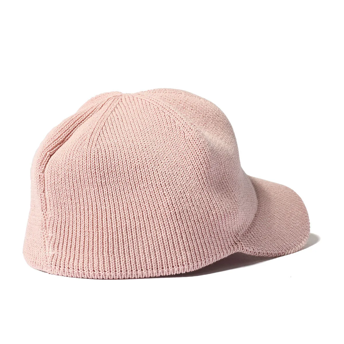 HOMEGAME - H LOGO COTTON KNIT BASEBALL CAP PINK【HG241414】