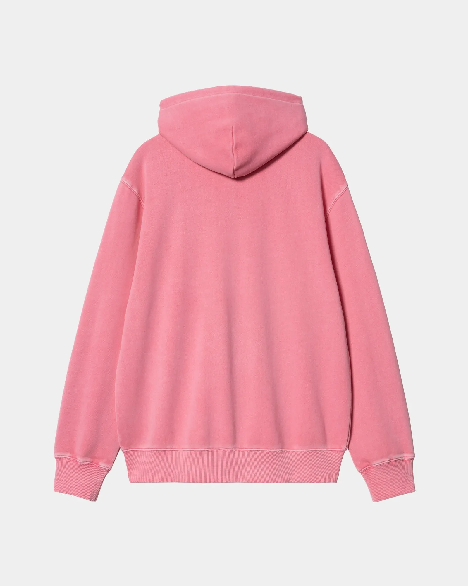 Hooded Duster Script Jacket | Charm Pink