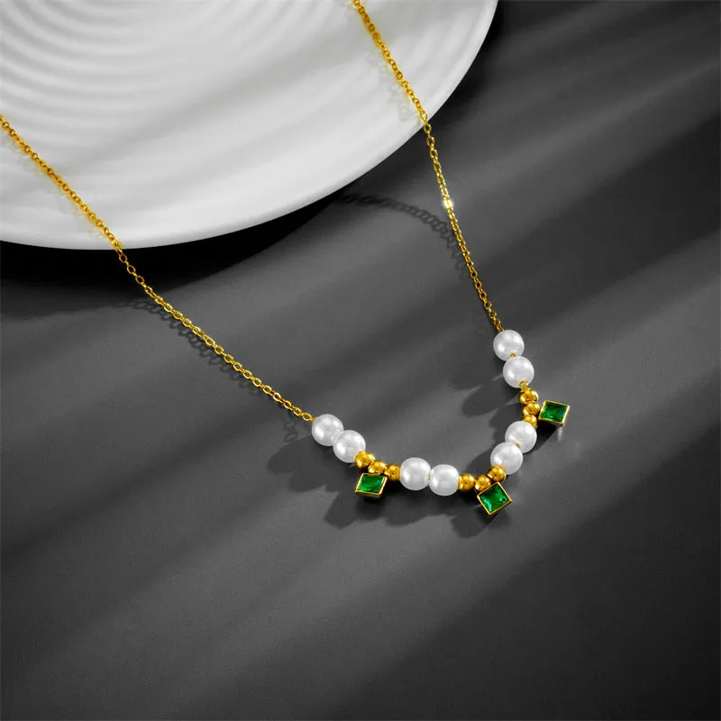 Just Lil Things Artificial Multi Color  Necklace jltn1060