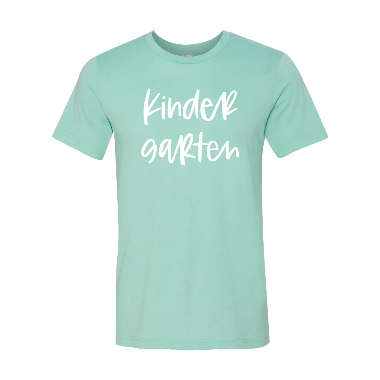 Kindergarten Script Soft Tee