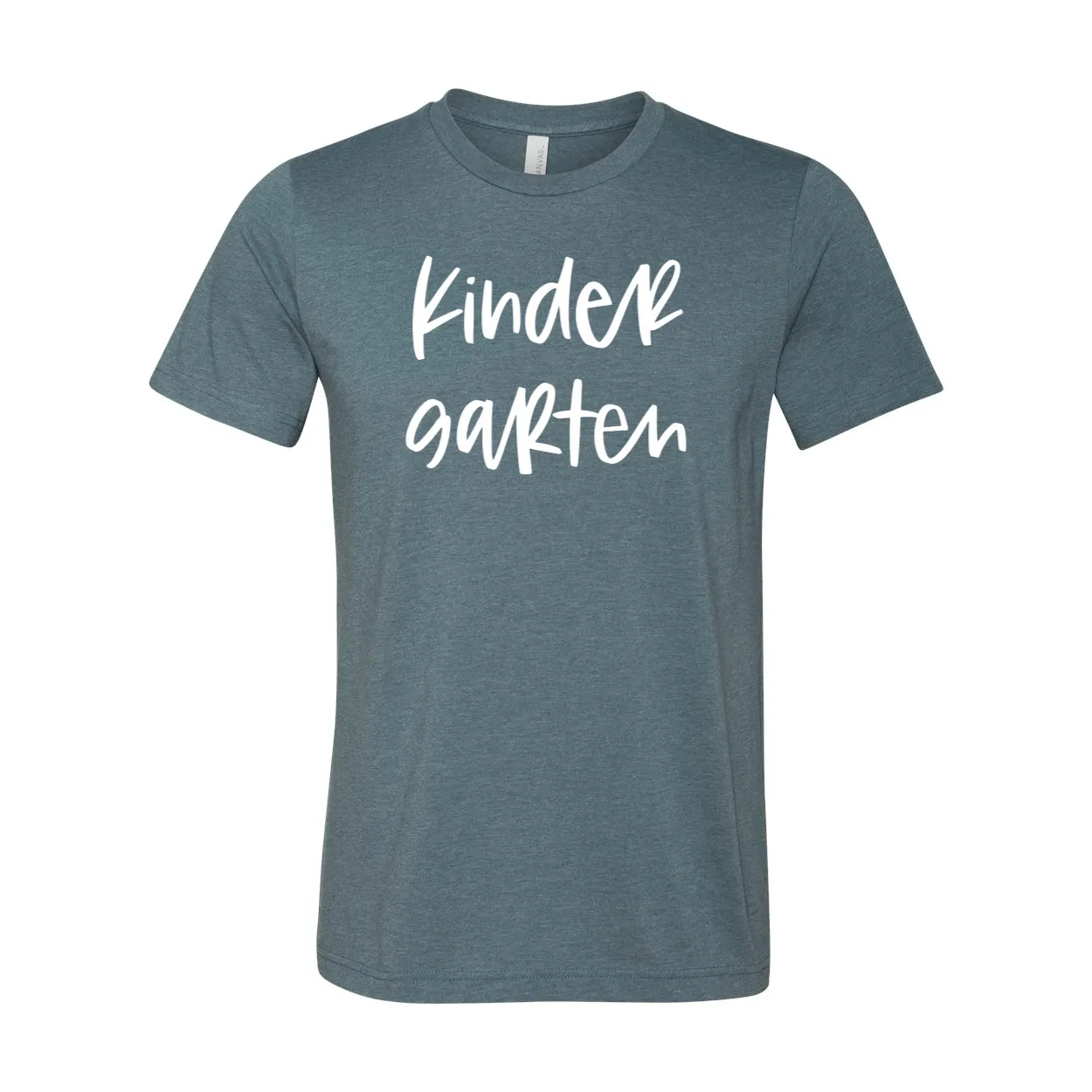 Kindergarten Script Soft Tee