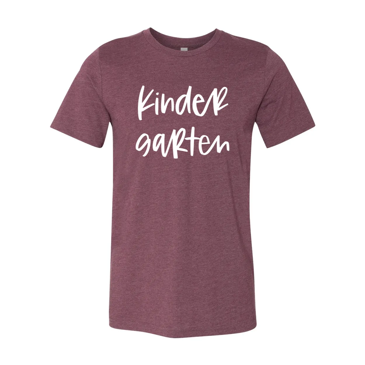 Kindergarten Script Soft Tee