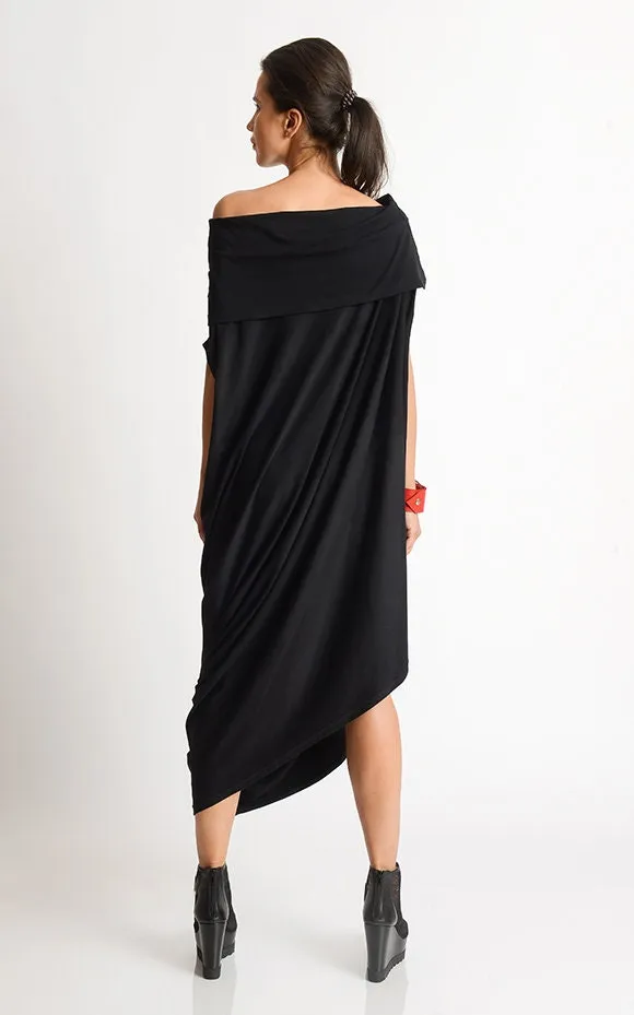 Maxi Loose Black Dress