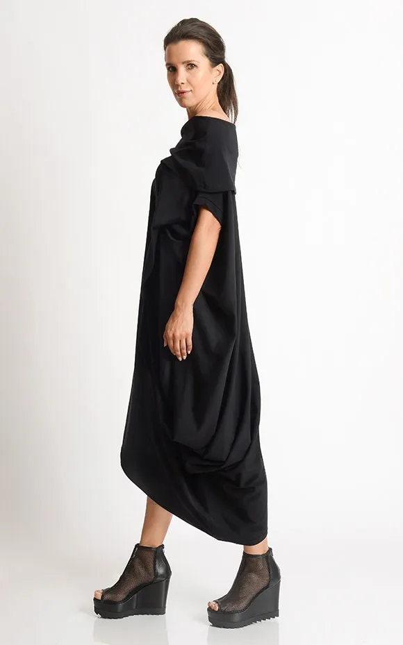 Maxi Loose Black Dress