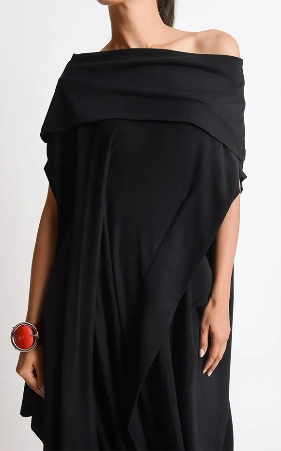 Maxi Loose Black Dress