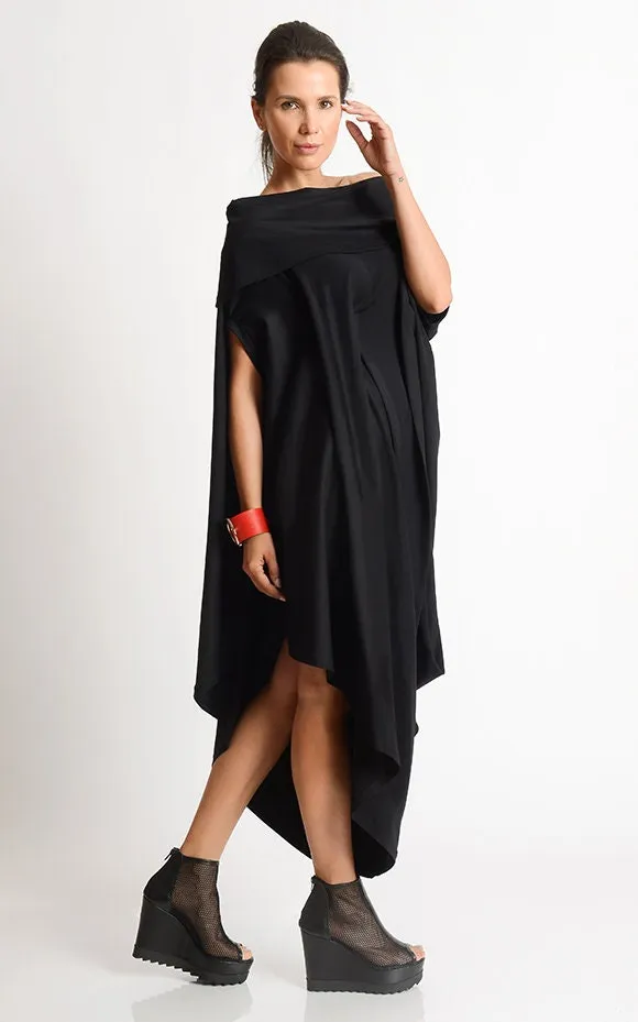 Maxi Loose Black Dress