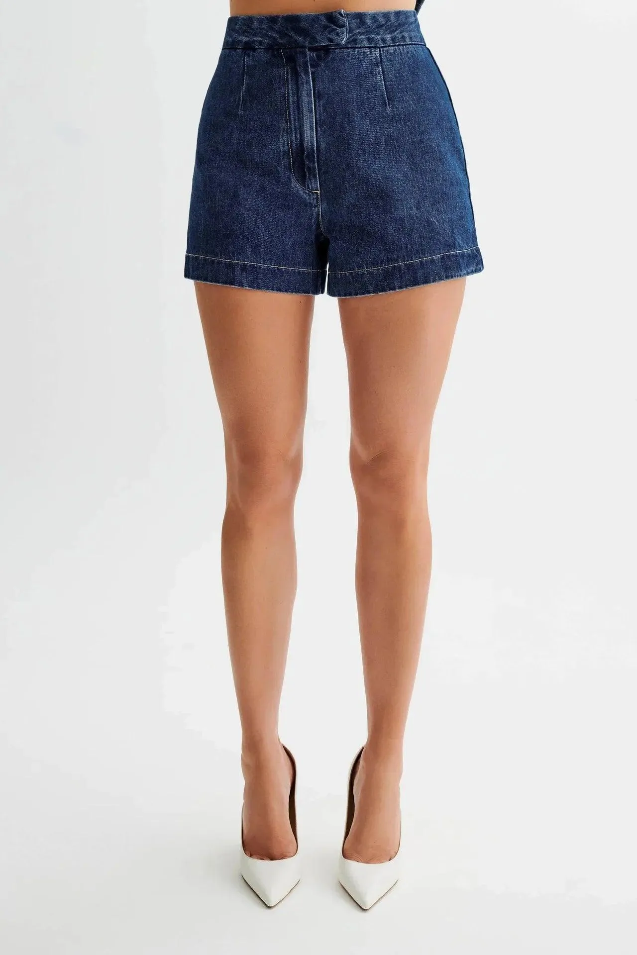 Nancy Denim Short Set