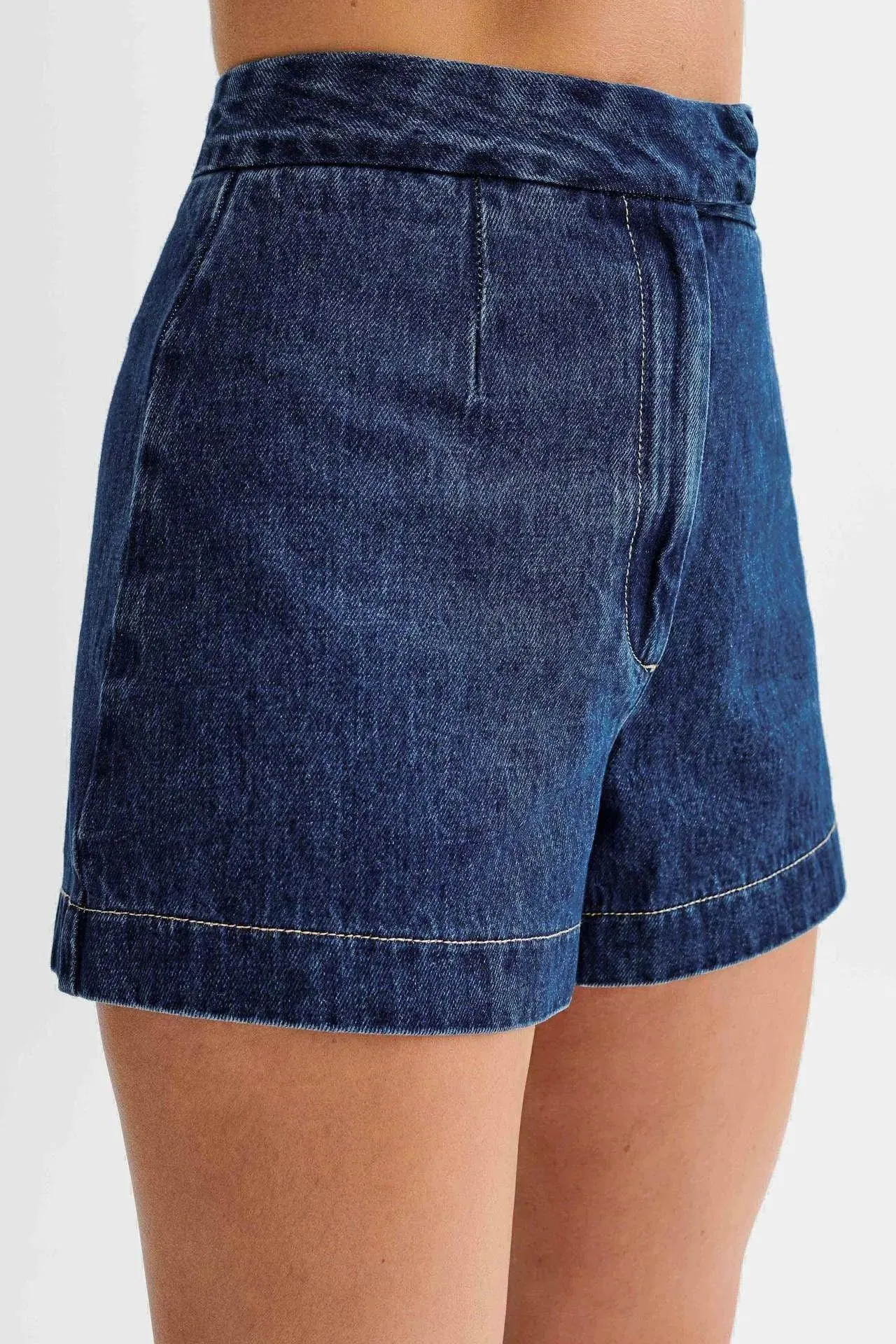 Nancy Denim Short Set