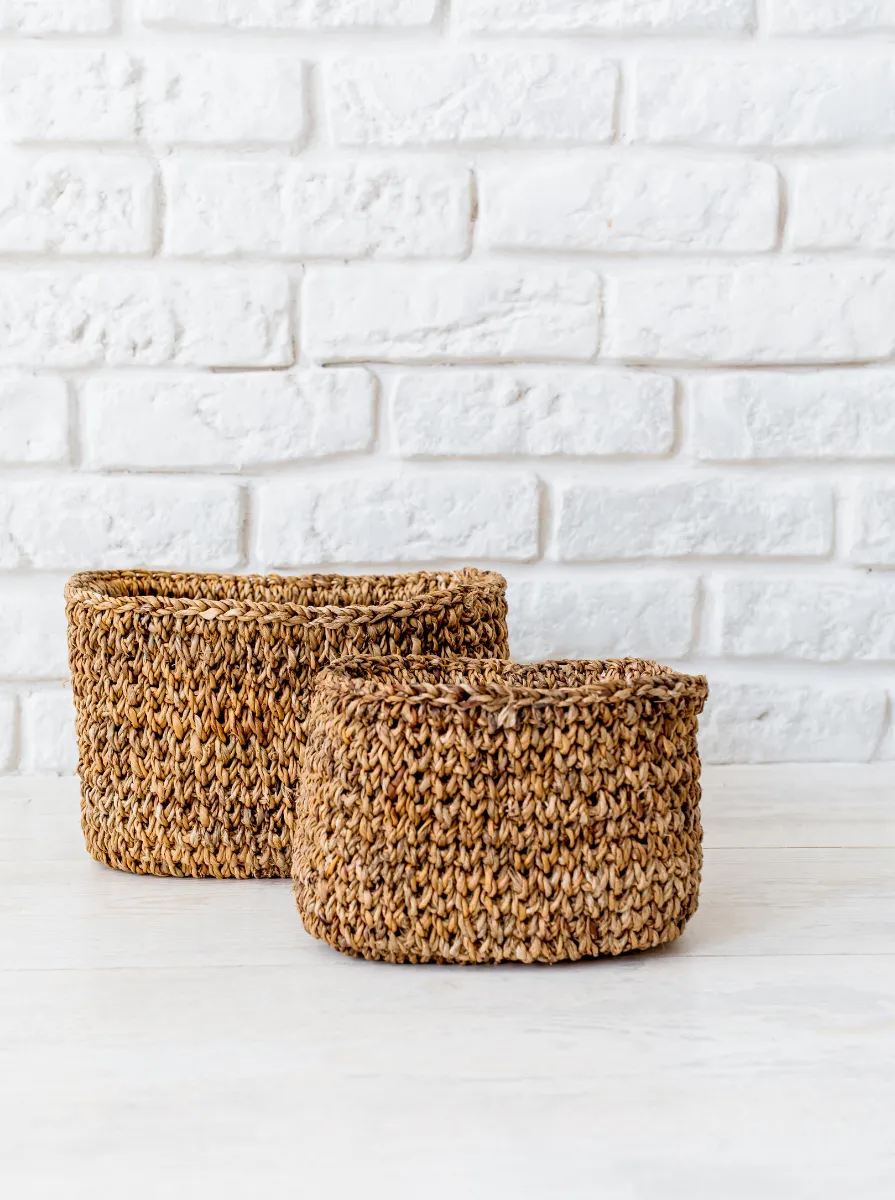 nature storage basket sets