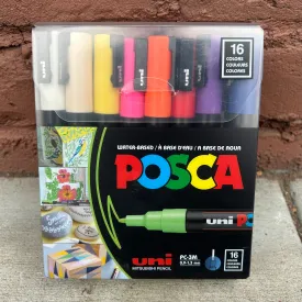 POSCA PC-3M 16pc set