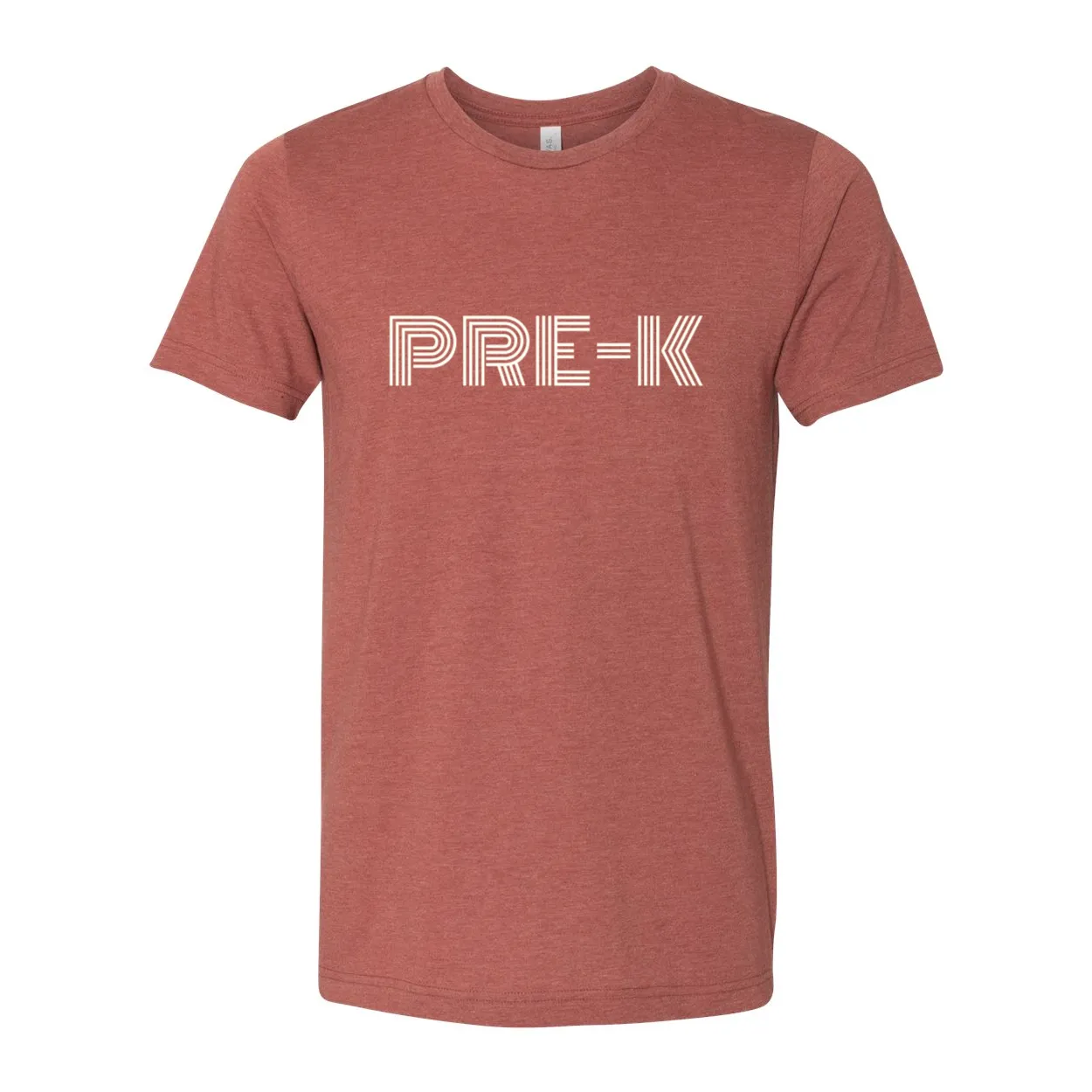 Pre-K Retro Font T-Shirt