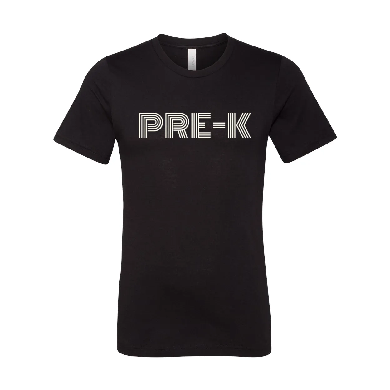 Pre-K Retro Font T-Shirt