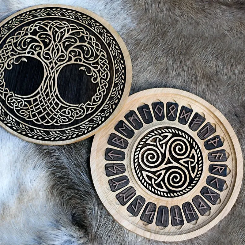 Rune Set (Yggdrasil) - Oak