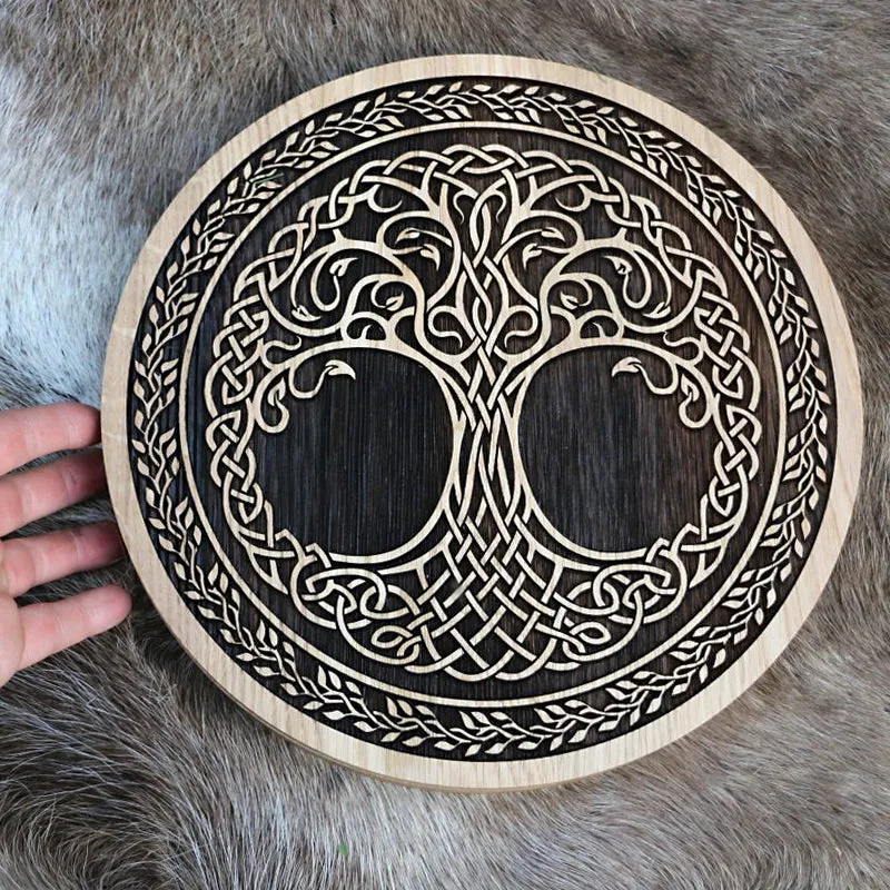 Rune Set (Yggdrasil) - Oak