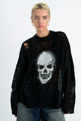 Skull Loose Knit