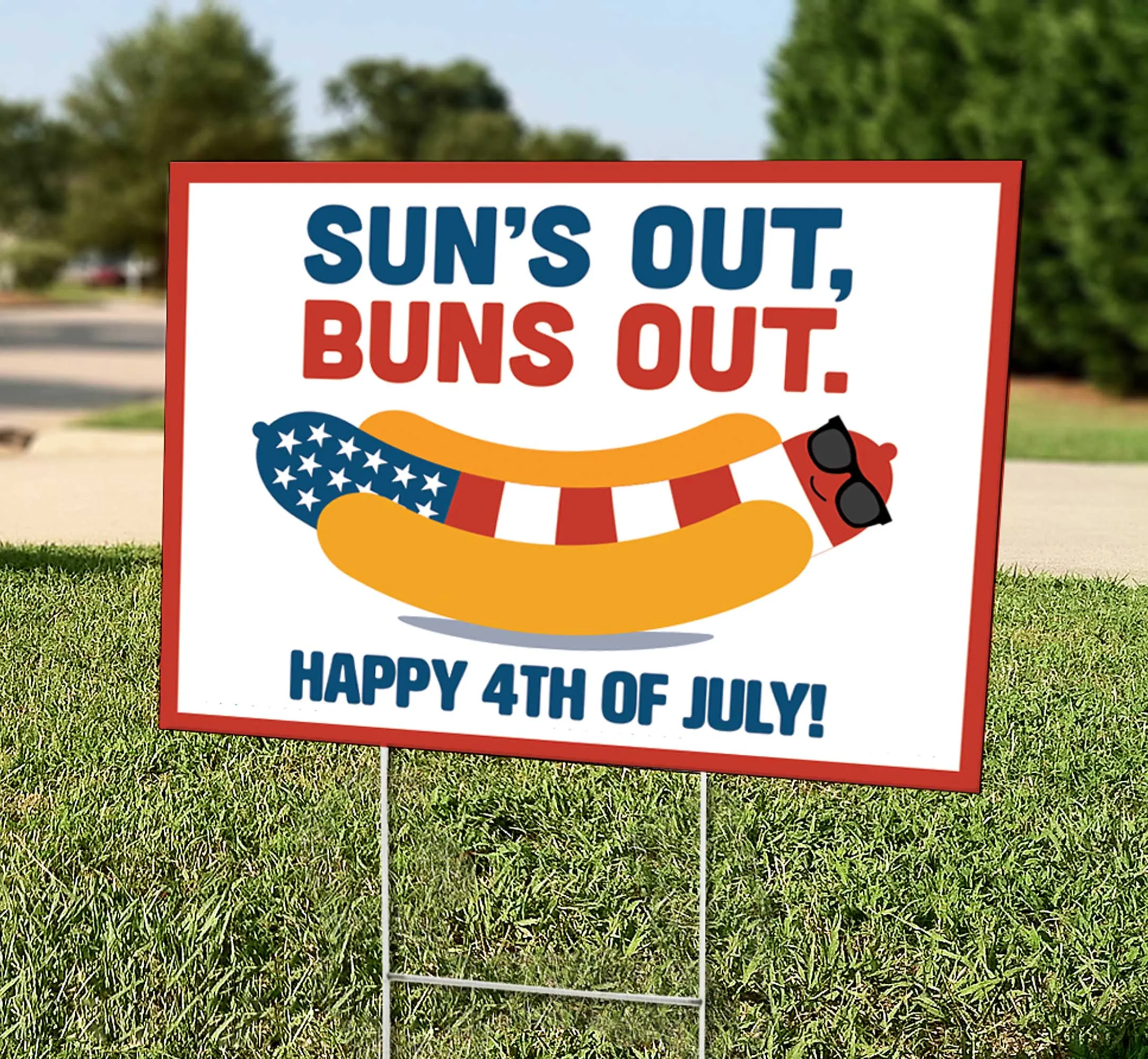 Sun's Out, Buns Out (4th of July)