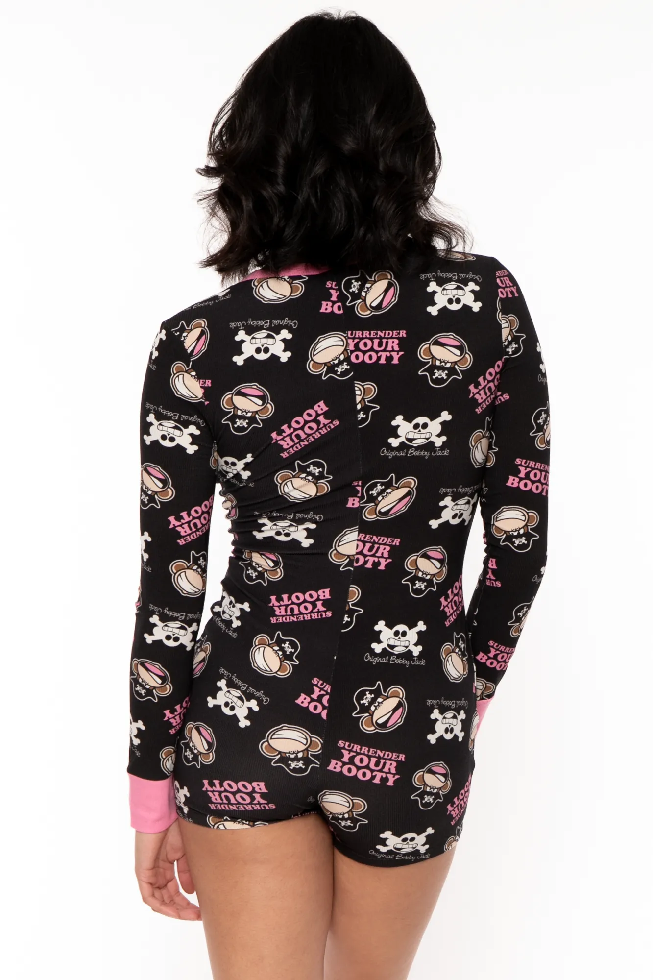 Surrender - Bobby Jack Pajama Onesie - Black