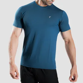 Tf-Teal Green Ultra Stretch Mesh Tee