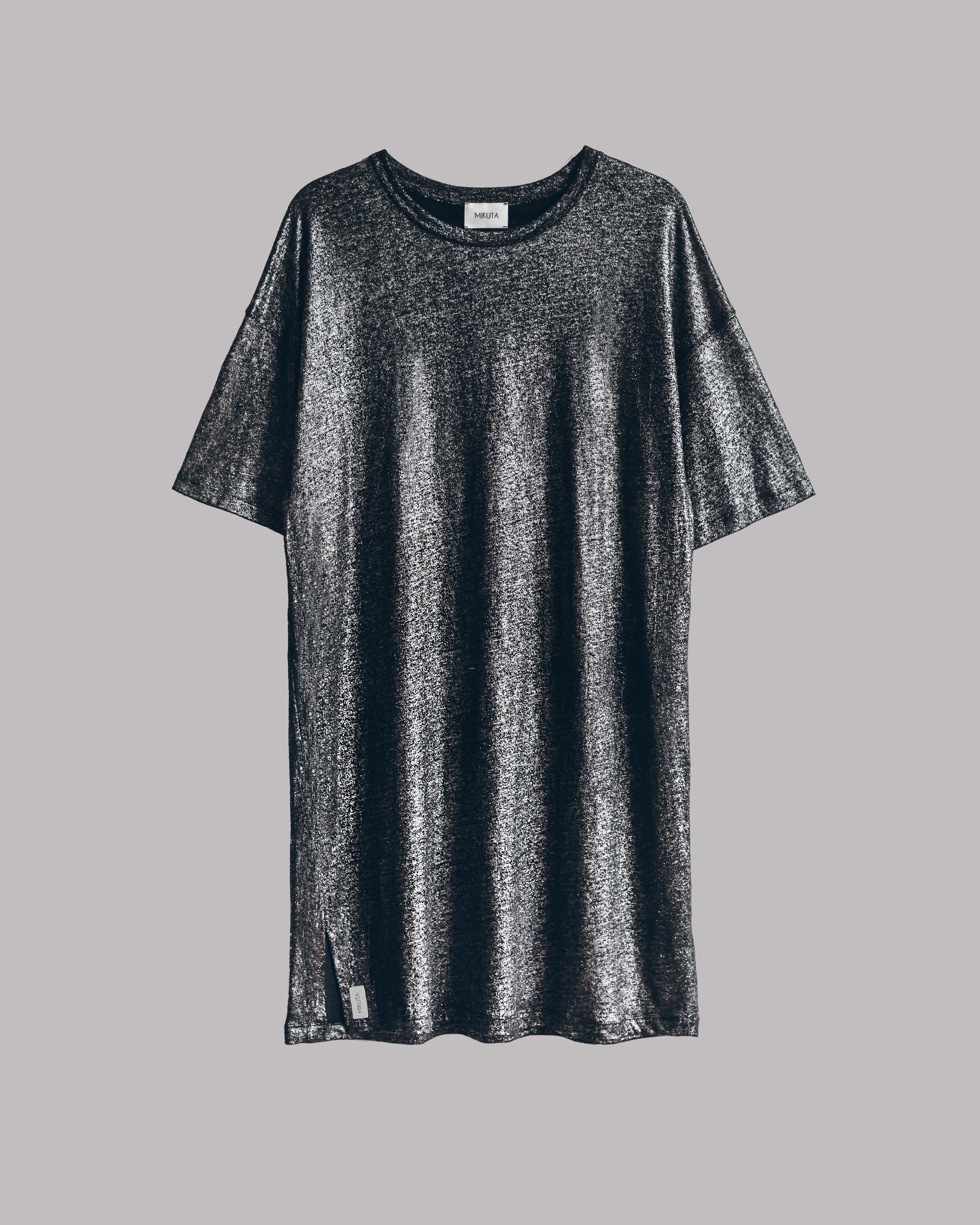 The Dark Sparkly Linen Dress