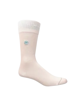 White Solid Socks (M)